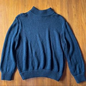 Aerie Medium Black Mock Neck Sweater